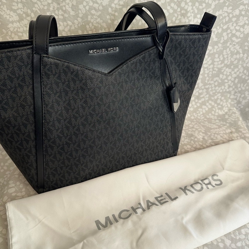 Whitney Large Logo Tote Bag Michael Kors - Picture 2 of 10